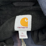 Carhartt Hoodie - XL Blue Cotton Blend