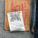 Levis Denim Jacket - Medium Blue Cotton