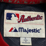 Red Sox Majestic Mlb Windbreaker - Large Red Polyester