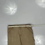 Wrangler Carpenter Trousers - 36W 30L Khaki Cotton