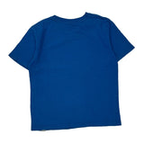 Junior Rodeo Carhartt Graphic T-Shirt - Small Blue Cotton