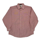 Tommy Hilfiger Checked Shirt - Medium Pink Cotton