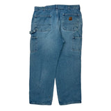Carhartt Carpenter Jeans - 36W 30L Blue Denim