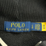 Polo By Ralph Lauren Hoodie - Large Black Cotton