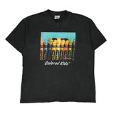 Rene Dickinson Colored Kids Hanes Single Stitch T-Shirt - XL Black Cotton