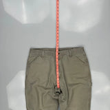 Unbranded Carpenter Trousers - 34W 30L Grey Cotton