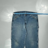 Dickies Carpenter Jeans - 36W 34L Blue Cotton