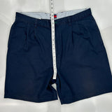 Tommy Hilfiger Chino Shorts - 37W 8L Navy Cotton