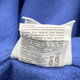 Reverse Weave Champion Hoodie - Small Blue Cotton