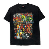 Marvel Graphic T-Shirt - XL Black Cotton