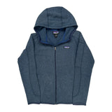 Patagonia Fleece Jacket - Medium Blue Polyester