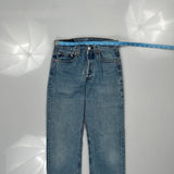 501 Levis Jeans - 26W UK 6 Blue Denim