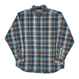 Lee Checked Flannel Shirt - XL Multicoloured Cotton