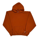 Russell Athletic Hoodie - XL Orange Cotton