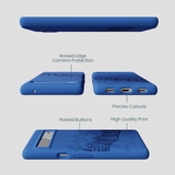 Electric Blue Backcountry Ski Google Pixel 7a Case