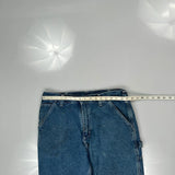 Carhartt Carpenter Jeans - 34W 32L Blue Cotton