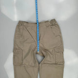 Unbranded Cargo Pants - 33W 29L Khaki Cotton
