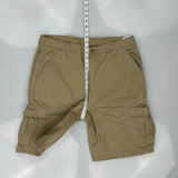 Wrangler Cargo Shorts - 36W 10L Khaki Cotton