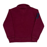 Age 5 Polo By Ralph Lauren 1/4 Zip - XS Burgundy Cotton