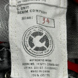 Ecko Unltd Denim Shorts - 34W 13L Grey Cotton