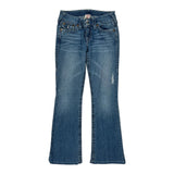 True Religion Boot Cut Jeans - 28W US 2 Blue Cotton