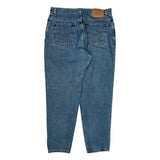 550 Levis Jeans - 33W UK 16 Blue Cotton