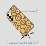 Chocolate Brown Baked Goodies Samsung Galaxy S23 Case