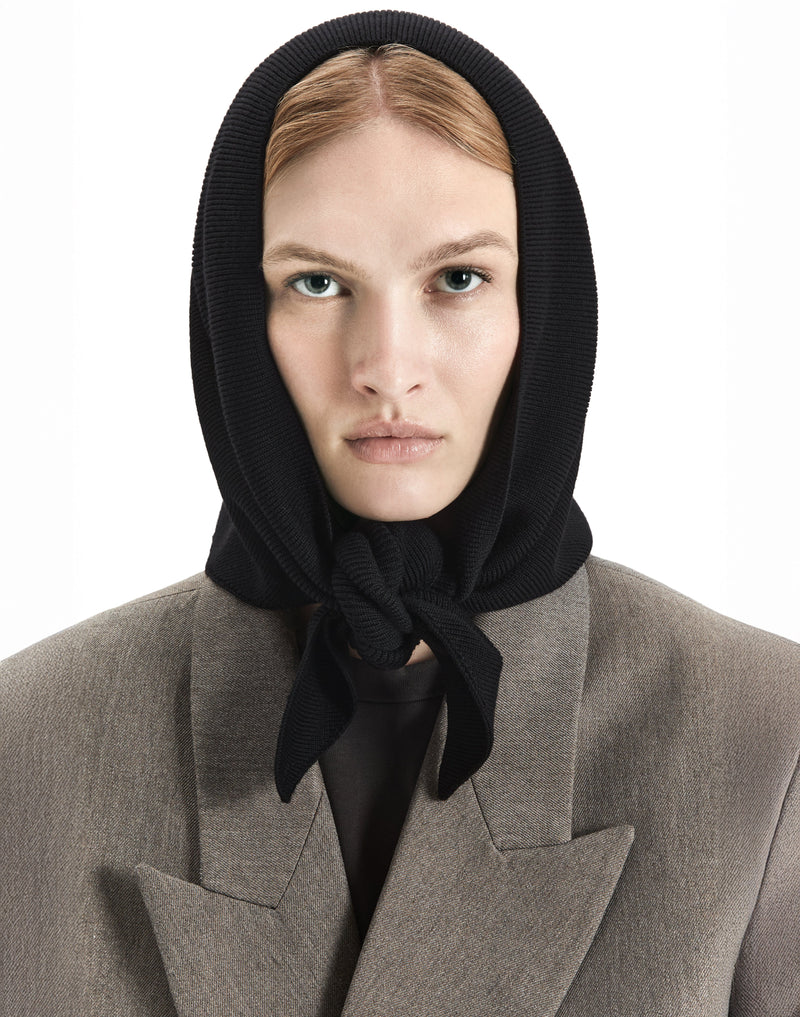 Merino Bandana Triangle Scarf