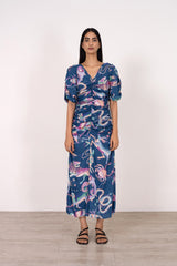 Dress Florence Dress Dark-Teal