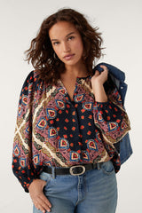 Blouse Jedi Bleu-Nuit