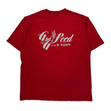 Carhartt T-Shirt - Large Red Cotton