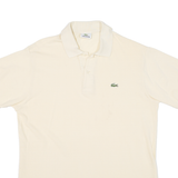 LACOSTE Mens Polo Shirt Yellow L