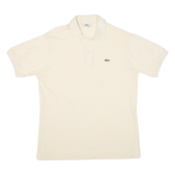 LACOSTE Mens Polo Shirt Yellow L