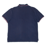 LACOSTE LIVE Mens Polo Shirt Blue L