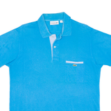 LACOSTE Mens Polo Shirt Blue M