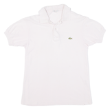 LACOSTE Mens Polo Shirt Pink S