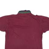 NAUTICA Mens Polo Shirt Maroon L
