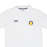 UMBRO Mens Polo Shirt White M