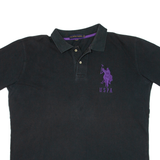 U.S. POLO ASSN Mens Polo Shirt Black XL