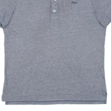 FILA Mens Polo Shirt Grey L