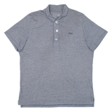 FILA Mens Polo Shirt Grey L