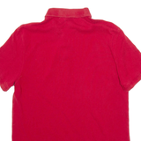 LACOSTE Mens Polo Shirt Red M