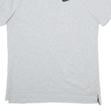 NIKE Mens Polo Shirt Grey L