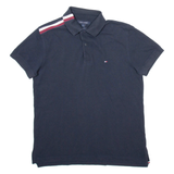 TOMMY HILFIGER Mens Polo Shirt Blue M