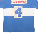 O'BRADY Mens Polo Shirt Blue 2XL