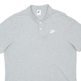 NIKE Mens Polo Shirt Grey XL