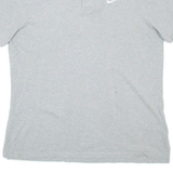 NIKE Mens Polo Shirt Grey XL