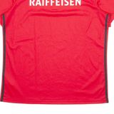 ADIDAS Weezen Football Mens Polo Shirt Red XL