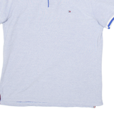 TOMMY HILFIGER Mens Polo Shirt Blue S