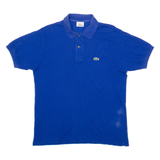 LACOSTE Mens Polo Shirt Blue M
